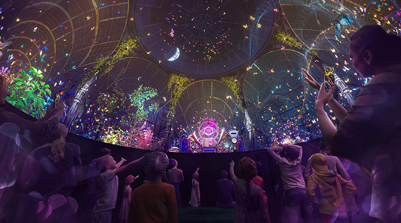 Laine Brings Augmented Reality Experience to Brighton’s Iconic Spiegeltent