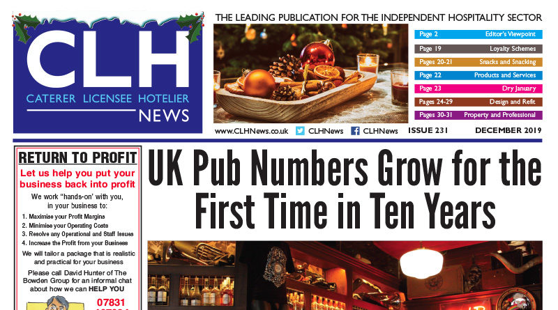 Issue 231 of CLH News, CLH News Issue #231 December 2019