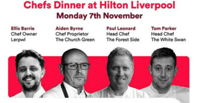 Chefs Dinner at Hilton Liverpool to Raise Money for Industry Charity