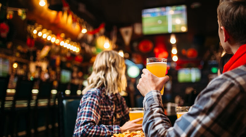 Pub and Bar Transactions Up 20.5% for Wales vs England Match