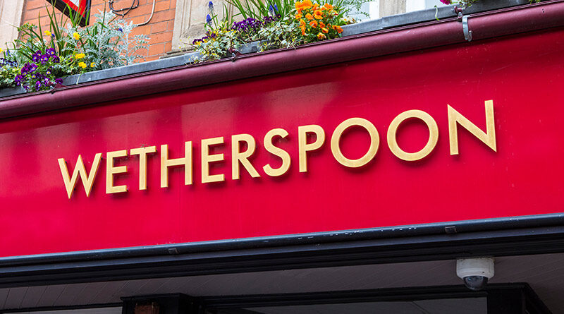 Wetherspoon Sales Increase 5.7% As Revenue Tops £2bn