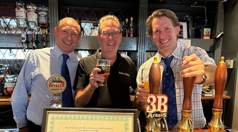 Cheers to 25 Years! Arkell’s Celebrates John Honeyman’s Milestone at the Swiss Chalet