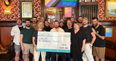 Stonegate Group Raise £80,000 For LGBTQ+ Homelessness Charity Stonewall Housing