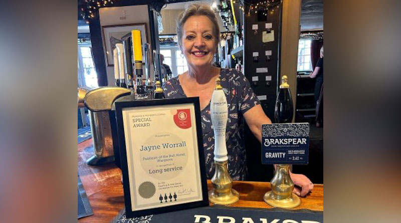 Wargrave Landlady Becomes Brakspear’s Longest-Serving Licensee