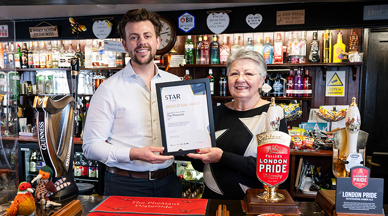 Chesham’s Longest-Serving Publican Receives Prestigious Award