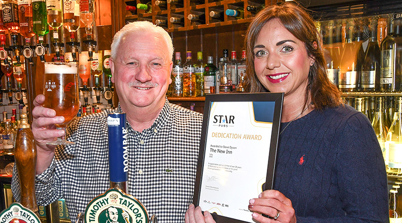 Former Motorbike Stunt Rider Turned Publican Honoured With A Dedicated Service Award