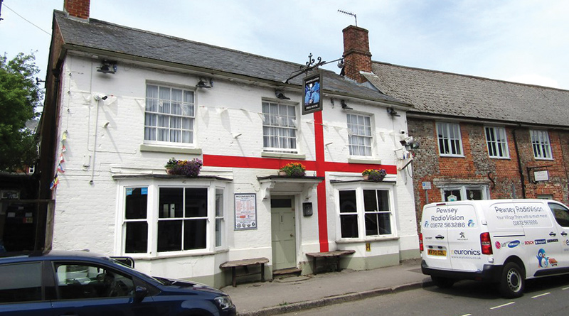 Listed Wiltshire Pub Wins Right To Keep Its Painted St George’s Flag