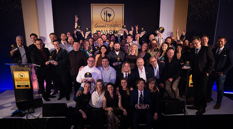 UK’s Best Restaurants, Pubs & Bars Revealed at the Casual Dining Awards 2026