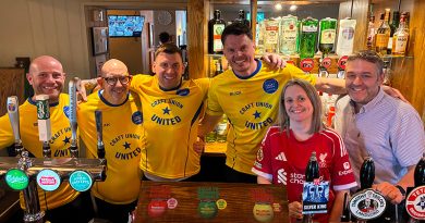 Pub Leaders Step Behind Tingley Bar to Raise £1,350 for Mental Health Charity