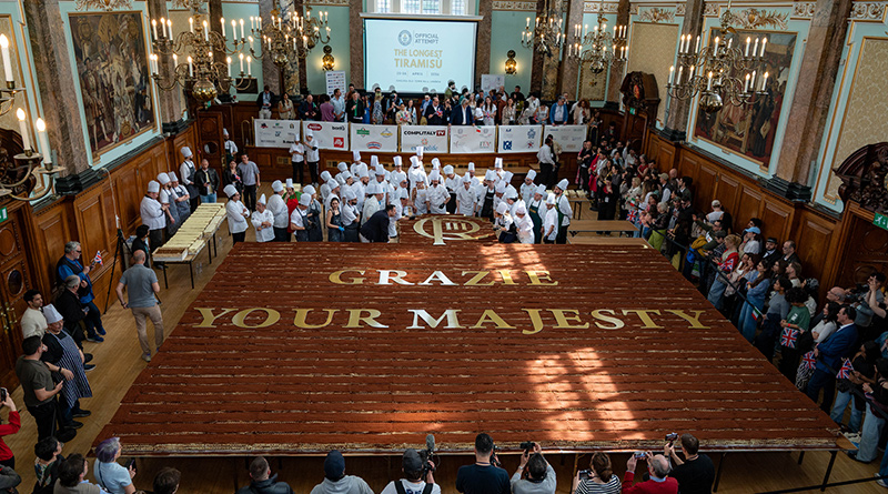 World’s Longest Tiramisù Record Set in London