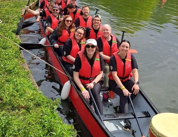 Marston’s Dragon Boat Race Team Makes a Splash with £4,500 Fundraising Success