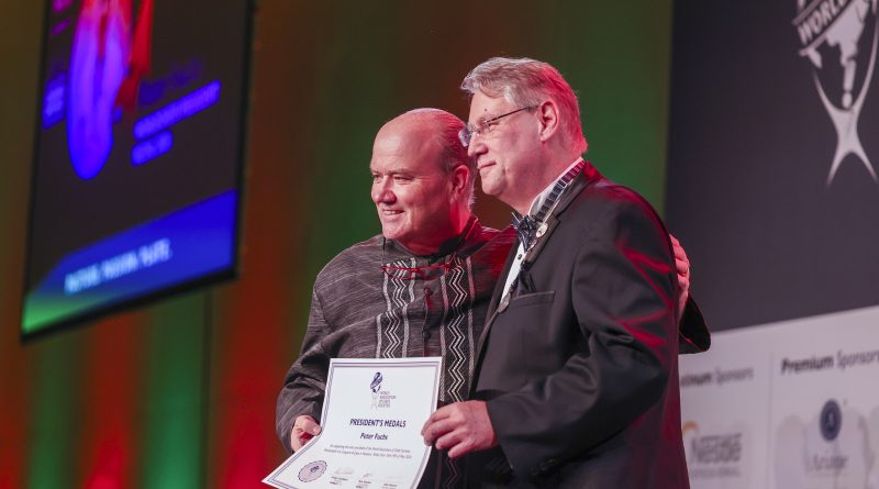 Culinary Director Peter Recognised with Worldchefs President’s Medal