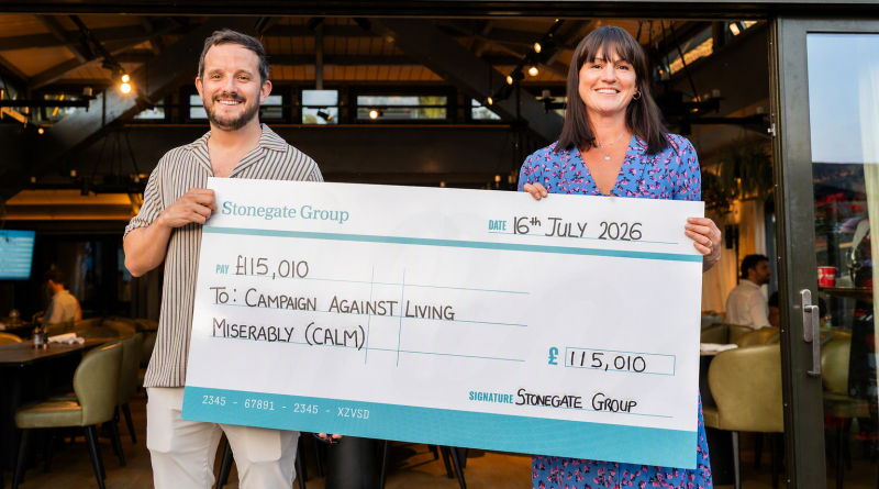Stonegate Raises £115,000 for CALM in Biggest-Ever Fundraising Day
